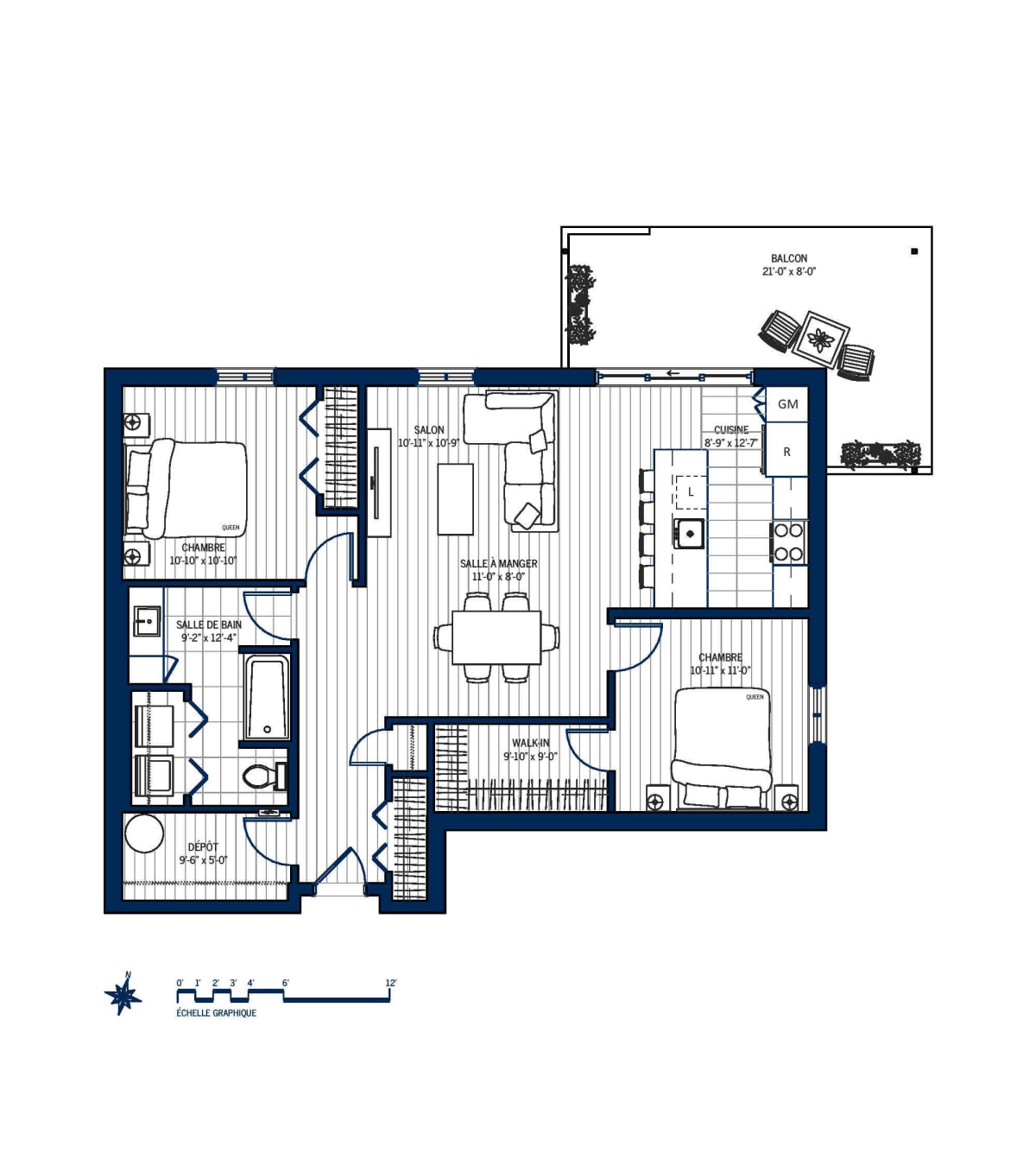 Plan Appartement 119