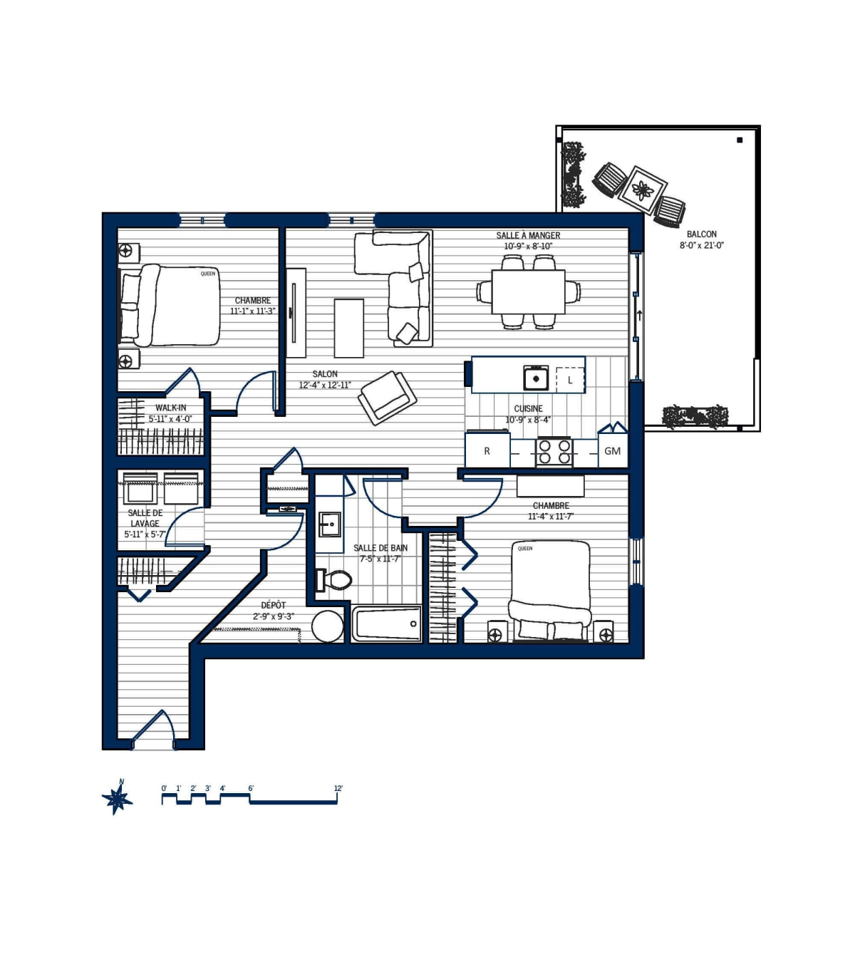 Plan Appartement 206