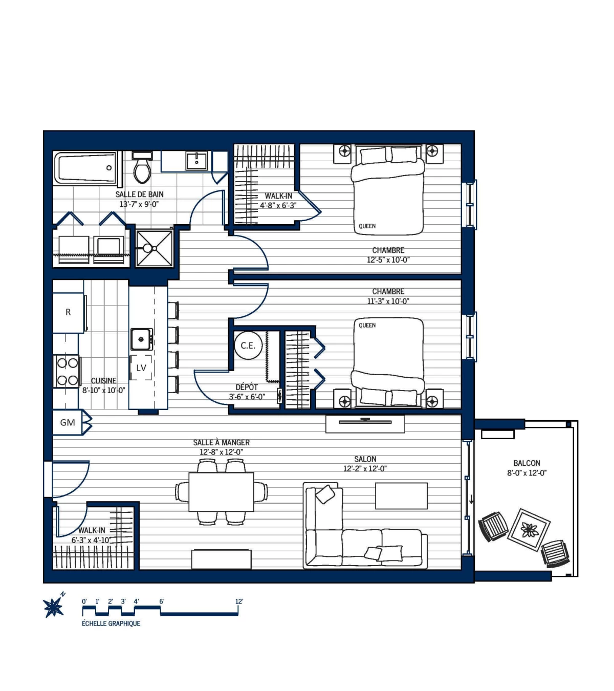 Plan Appartement 317