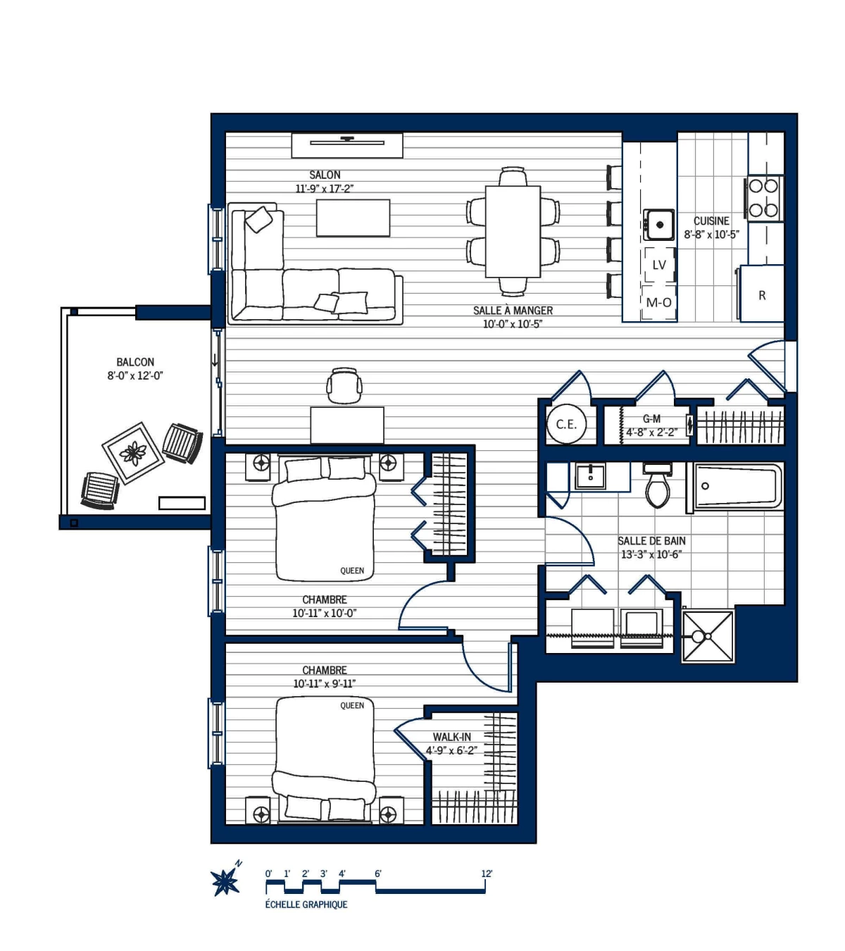 Plan Appartement 407