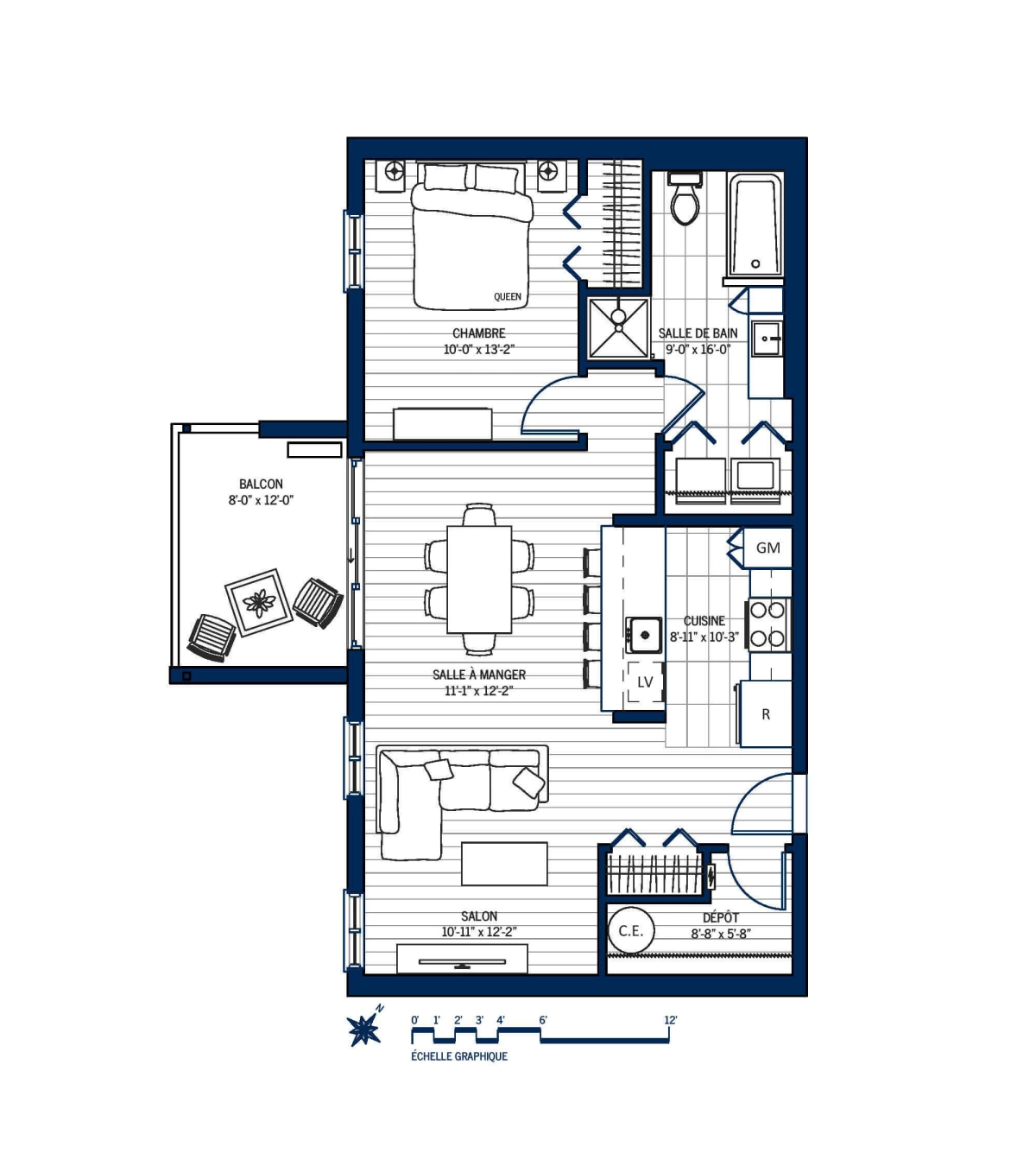 Plan Appartement 313
