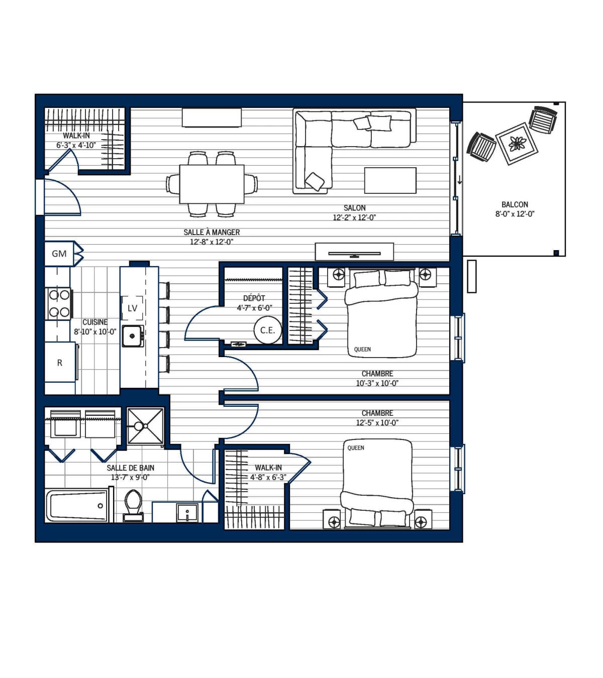 Plan Appartement 117