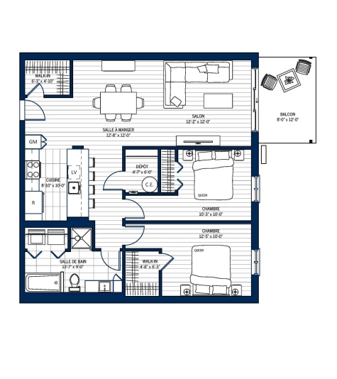 Plan Appartement 117