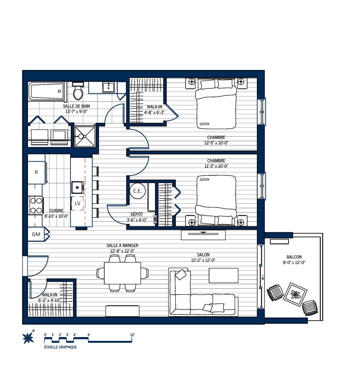 Plan Appartement 417