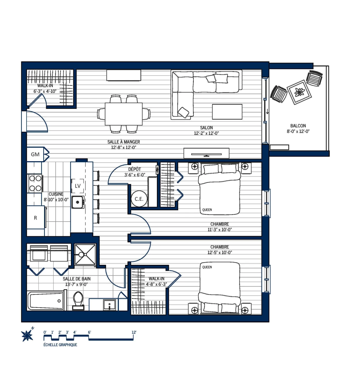 Plan Appartement 418