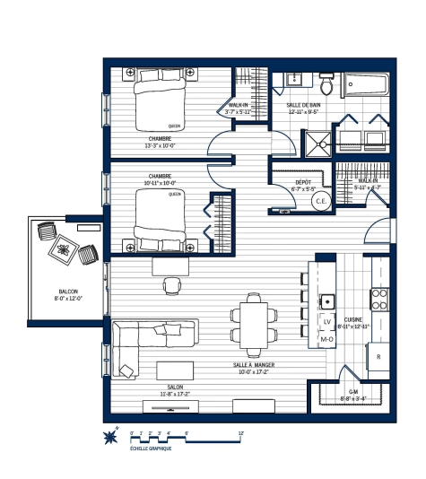 Plan Appartement 510