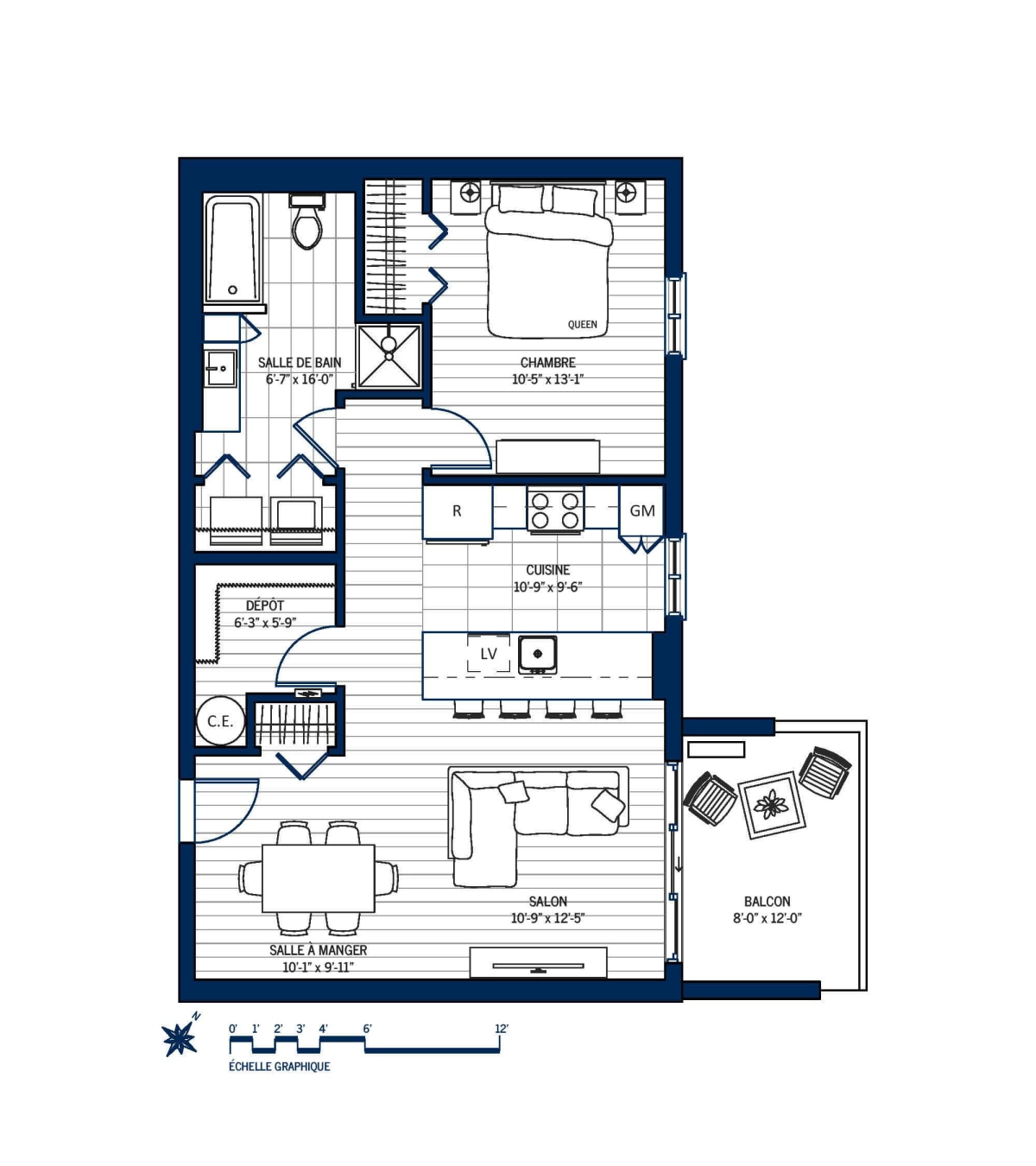 Plan Appartement 502