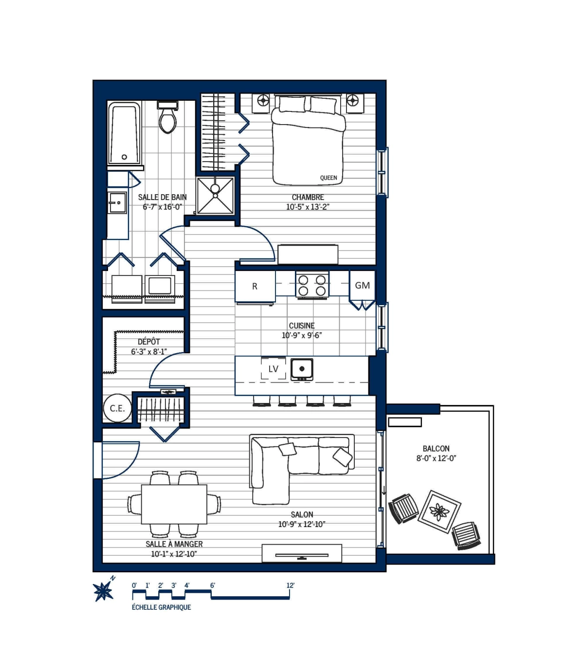 Plan Appartement 504