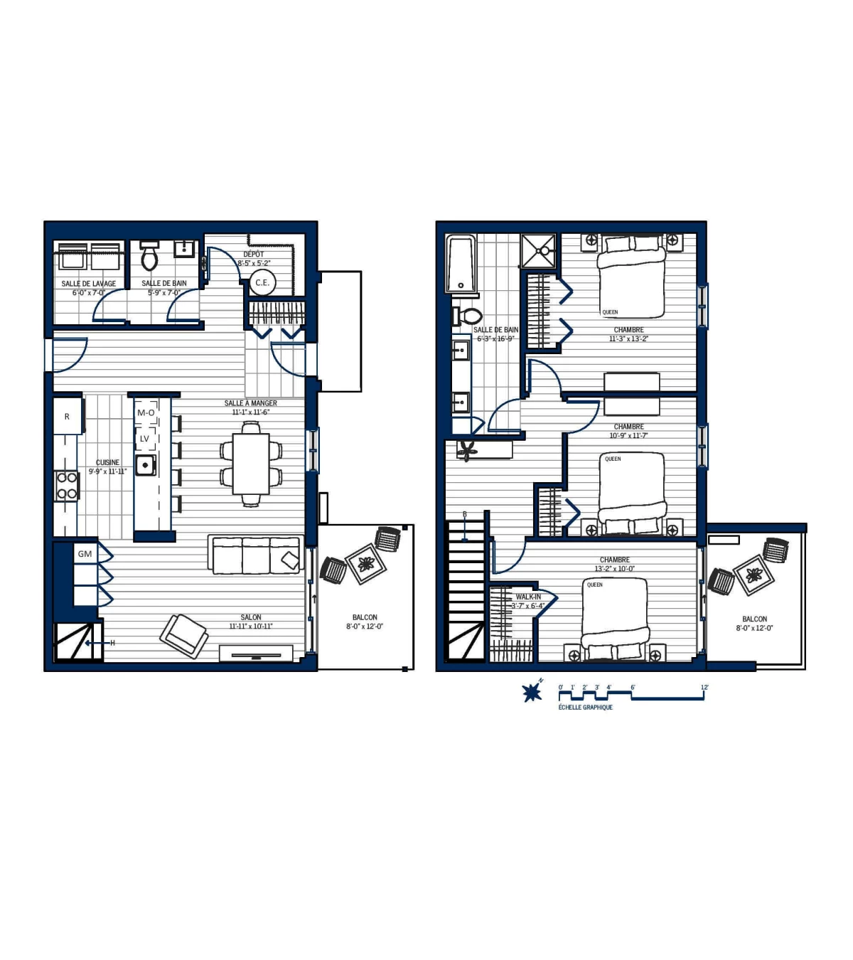 Plan Appartement 202