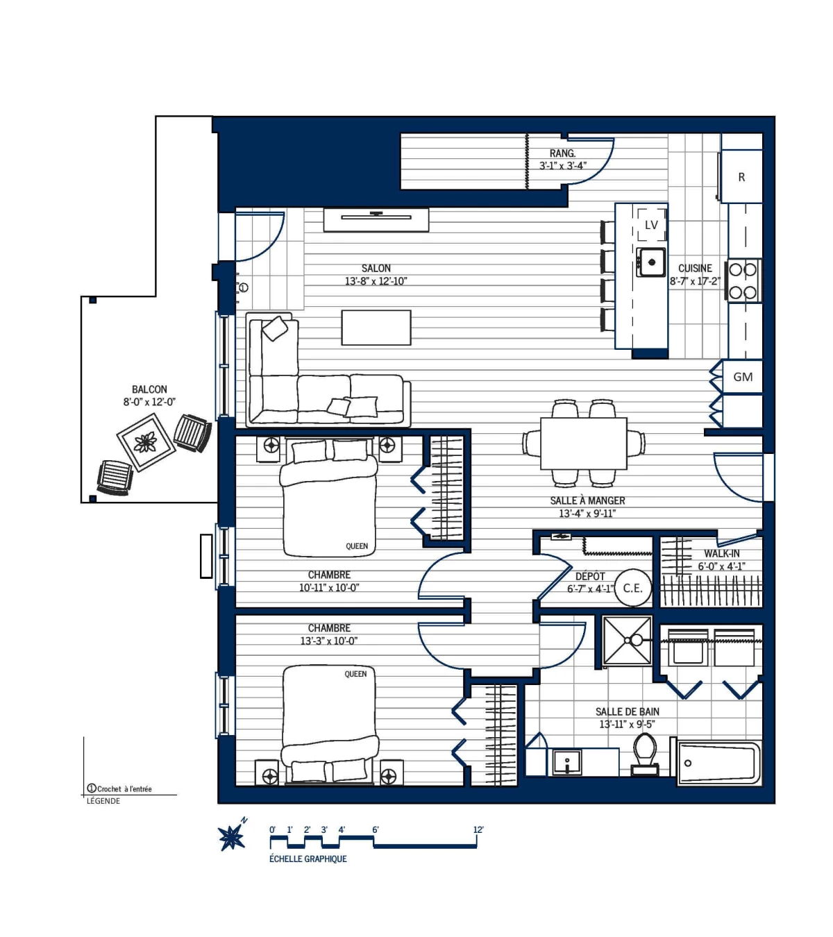 Plan Appartement 209