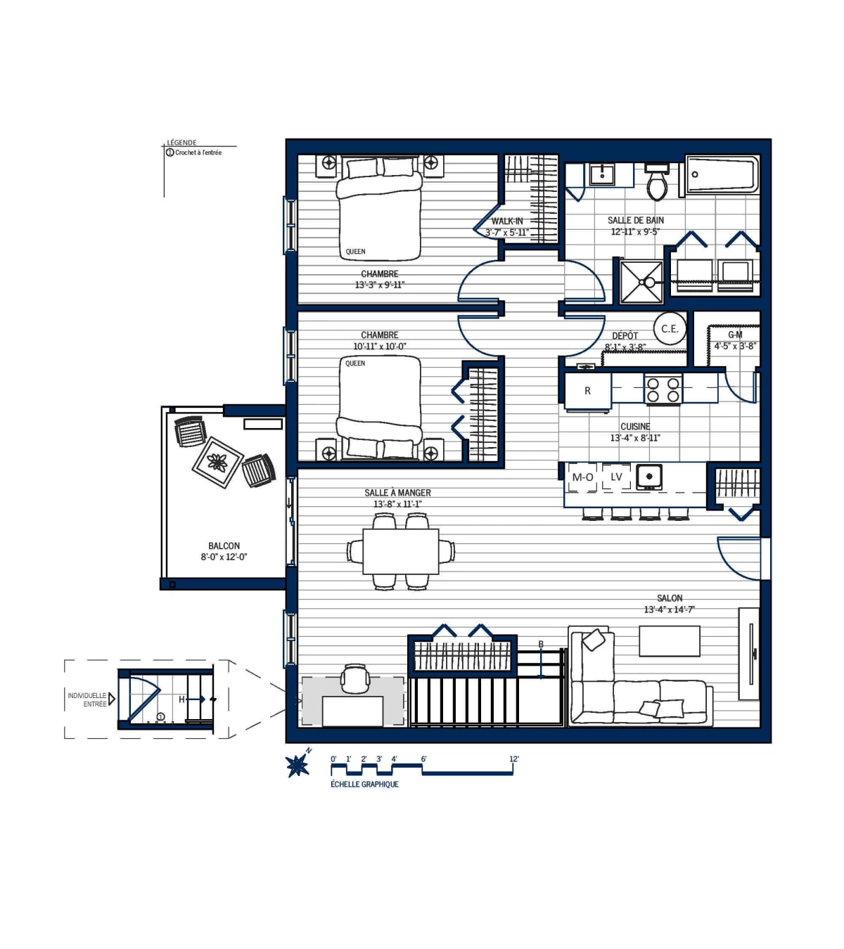 Plan Appartement 310