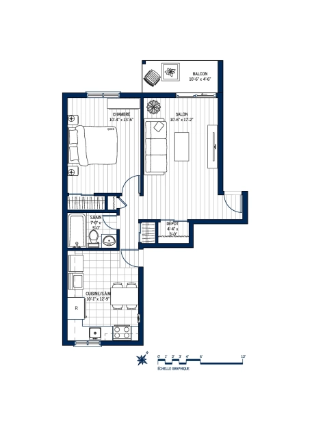 Plan Appartement 3