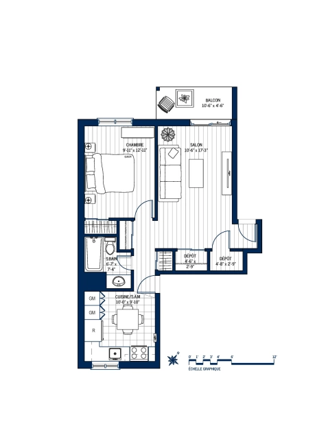 Plan Appartement 1