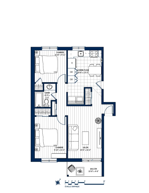 Plan Appartement 1