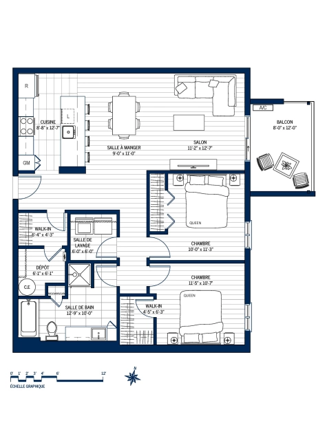Plan Appartement 301