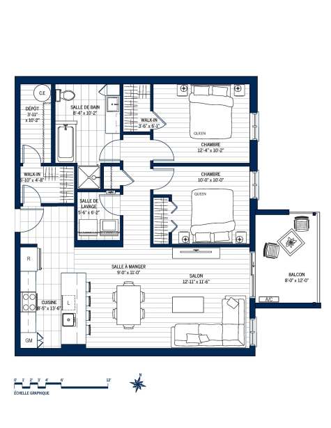 Plan Appartement 403