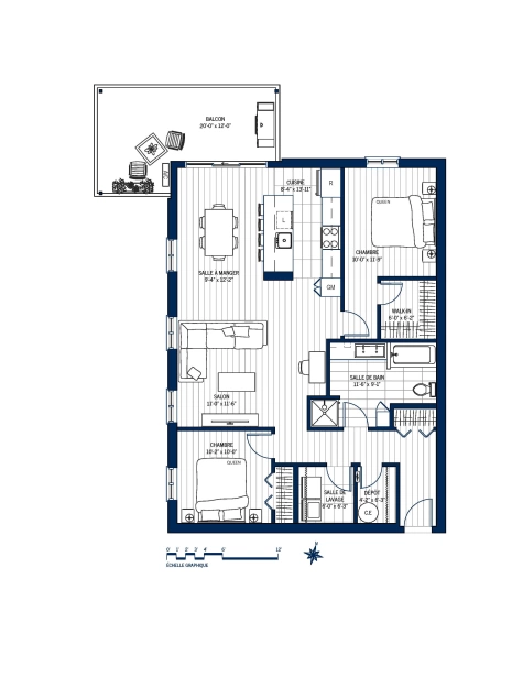 Plan Appartement 113