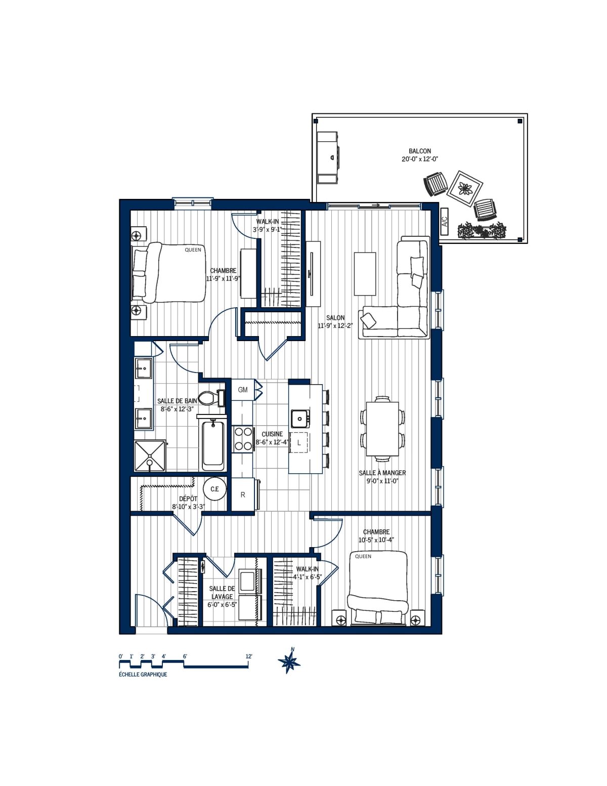 Plan Appartement 114