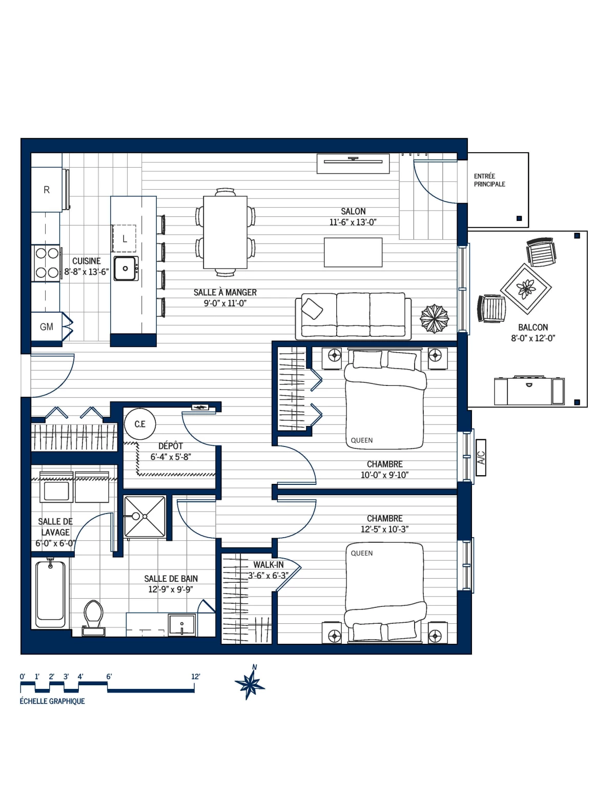 Plan Appartement 105