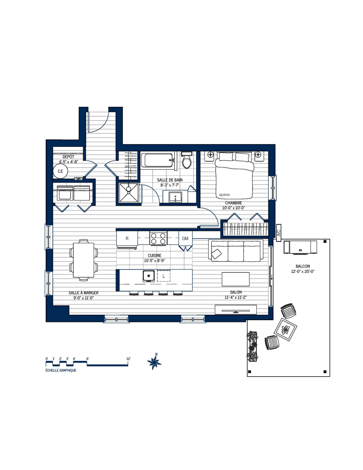 Plan Appartement 112