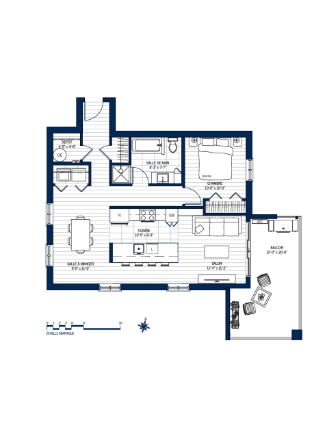 Plan Appartement 213