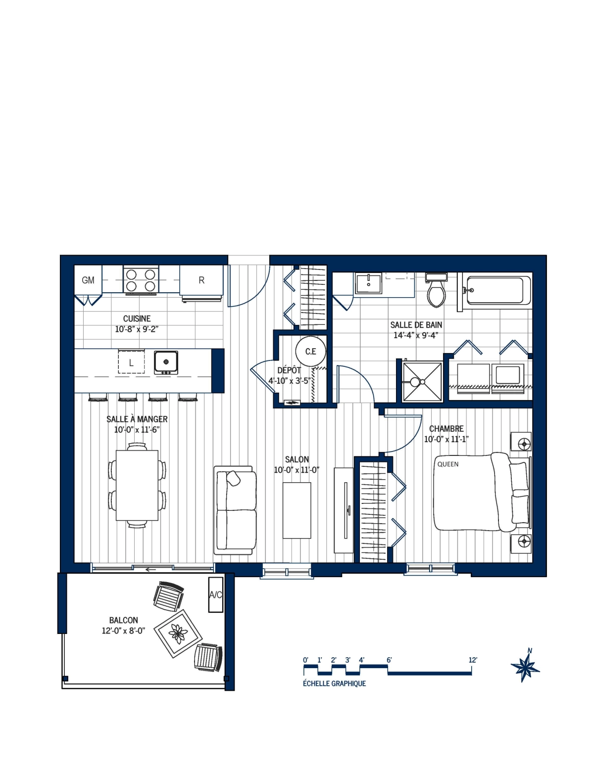 Plan Appartement 302