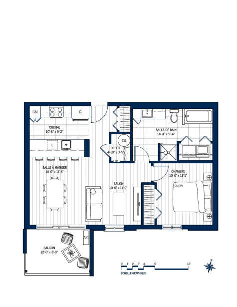 Plan Appartement 409