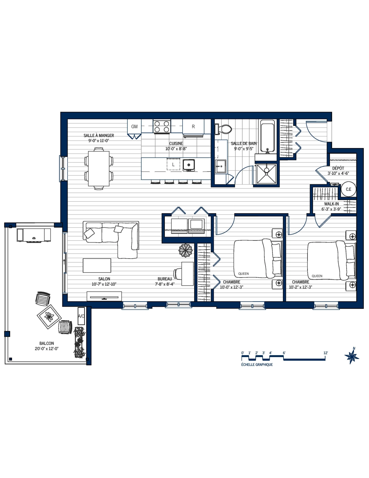 Plan Appartement 203