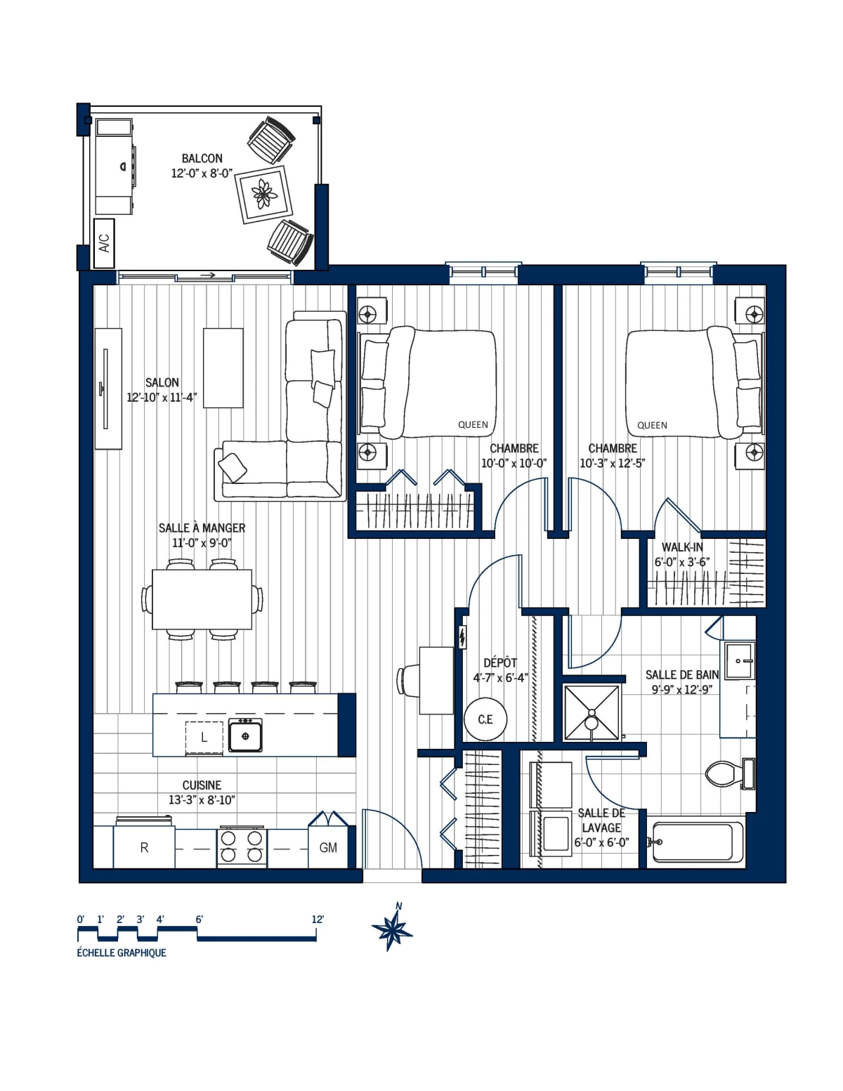 Plan Appartement 205