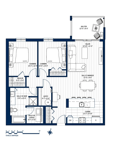 Plan Appartement 306