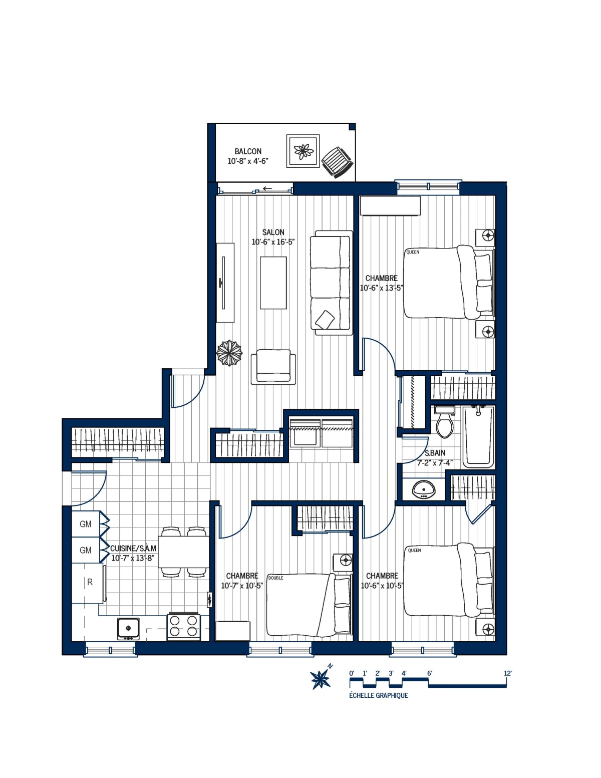 Plan Appartement 3