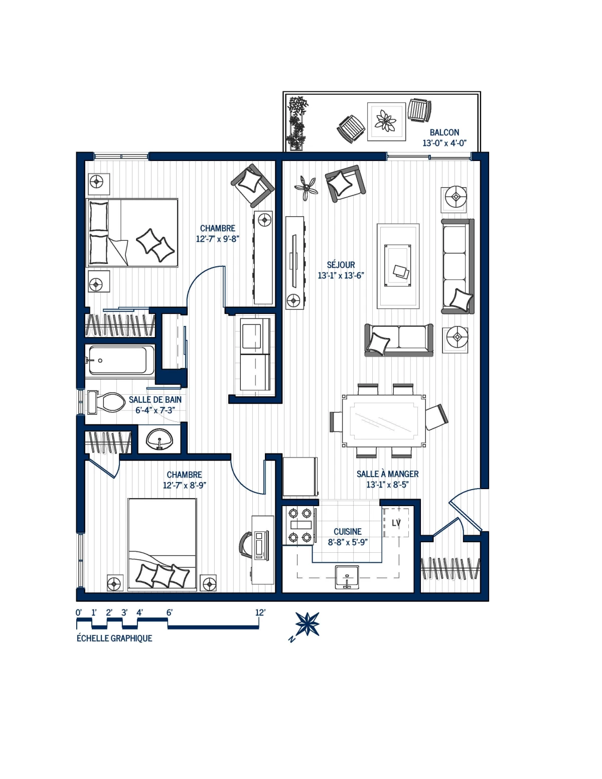 Plan Appartement 402