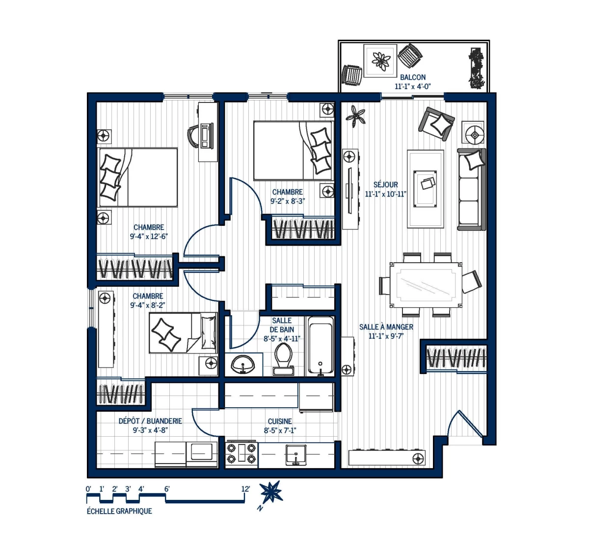 Plan Appartement 314
