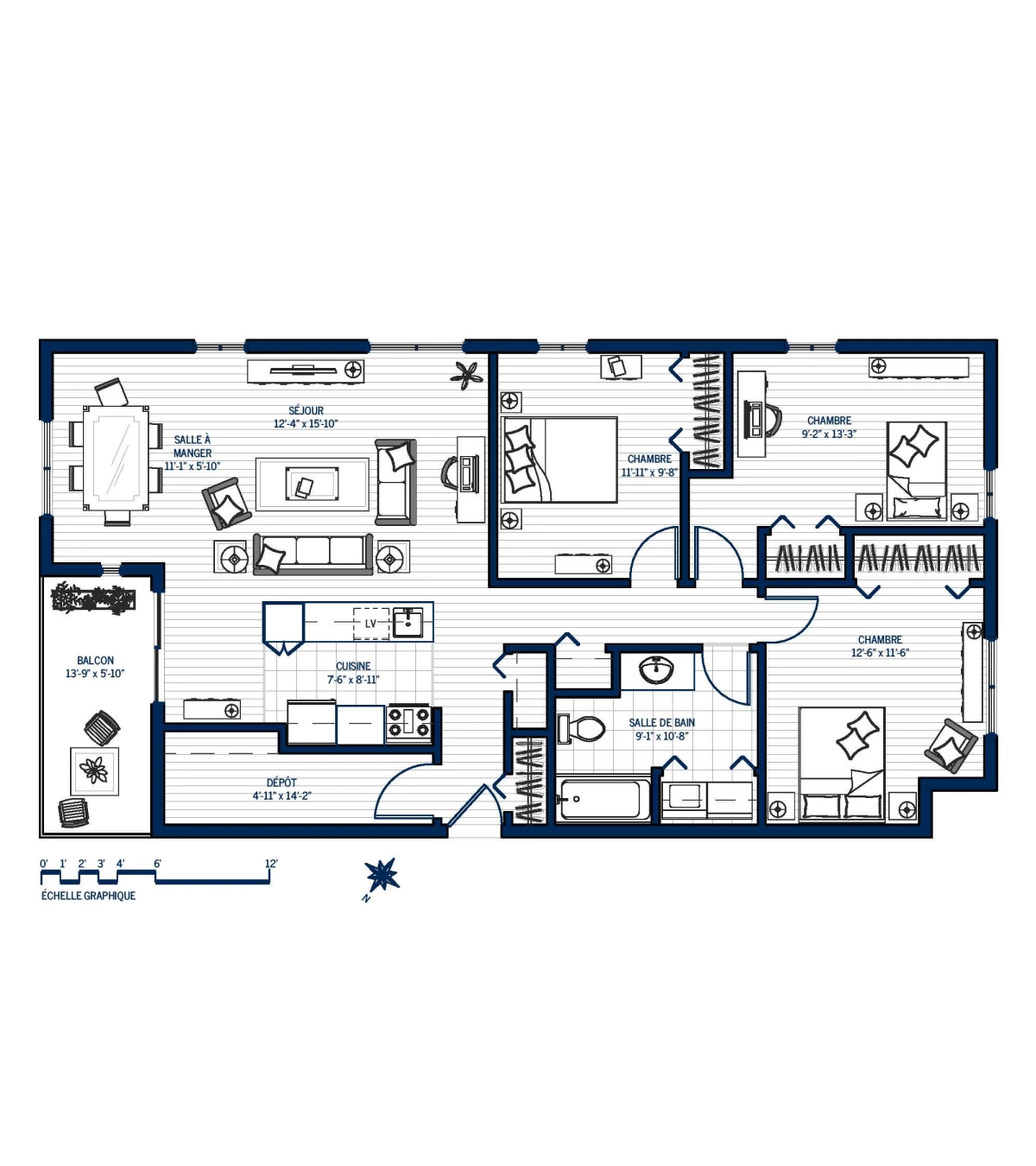 Plan Appartement 1