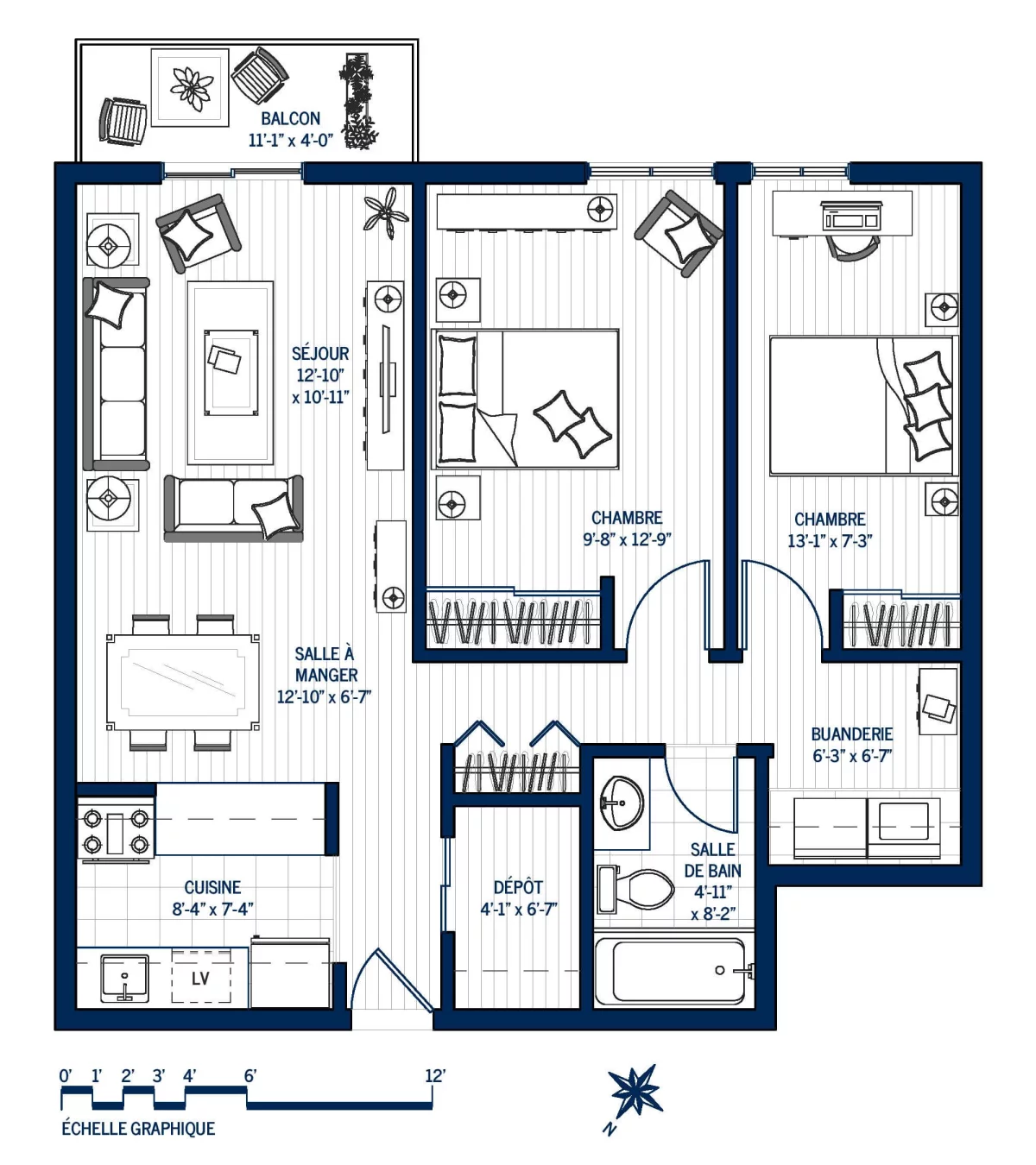 Plan Appartement 205