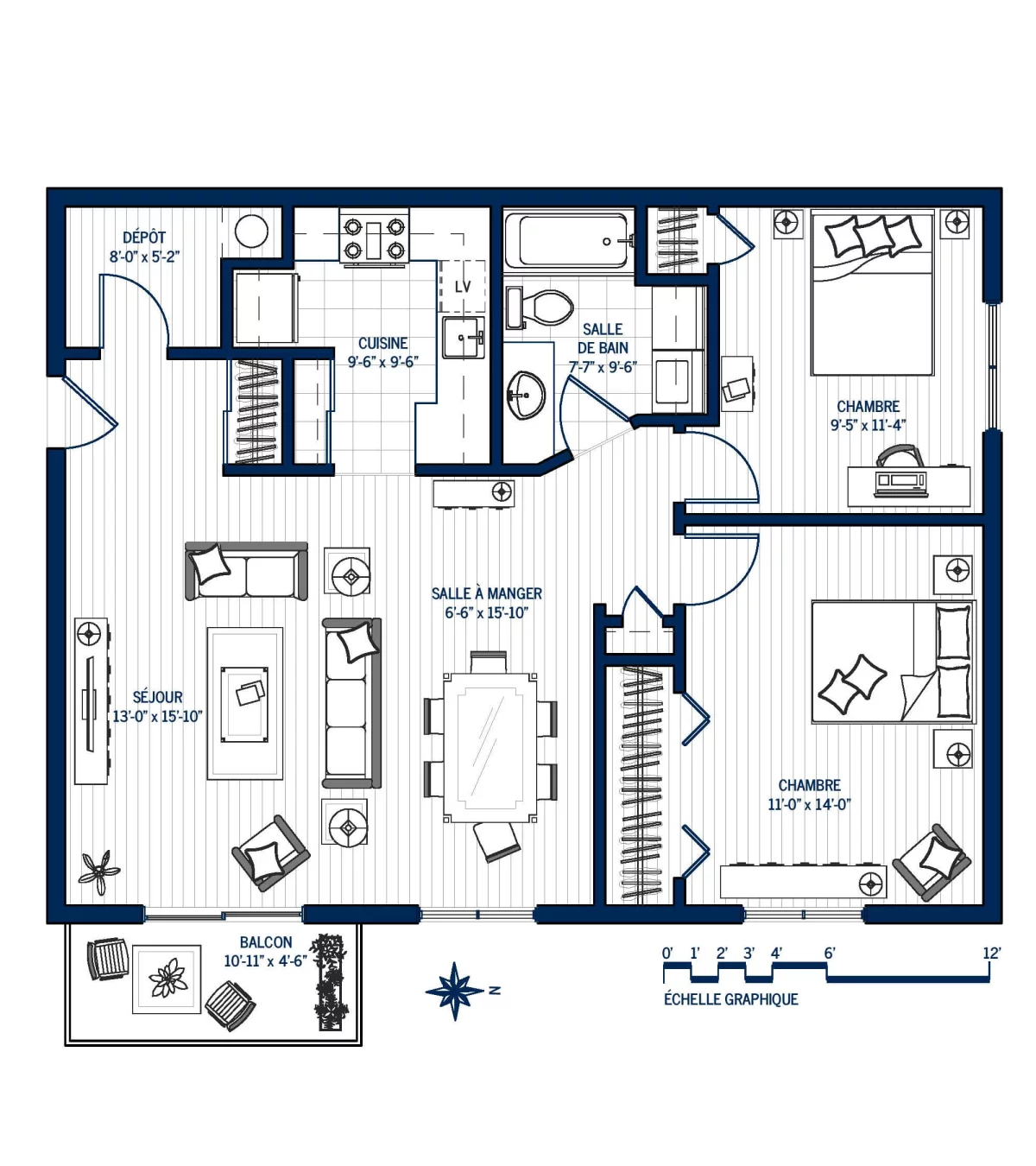 Plan Appartement 2