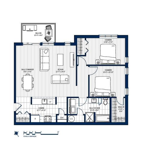 Plan Appartement 304