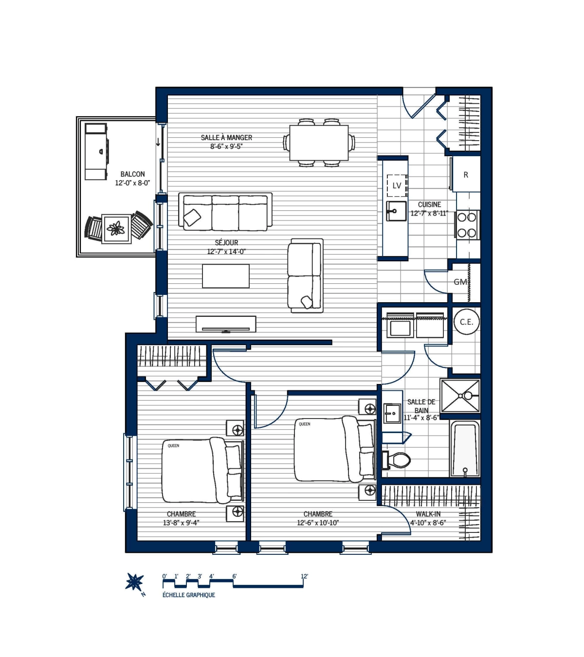 Plan Appartement 303