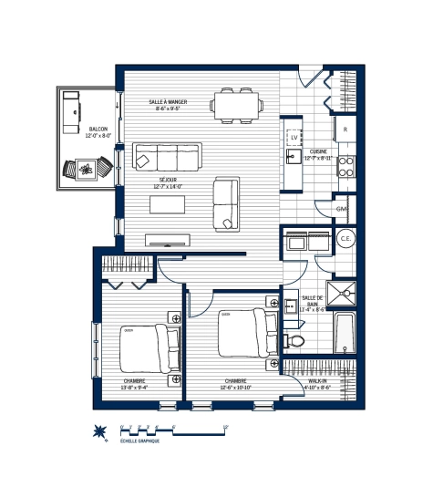 Plan Appartement 403