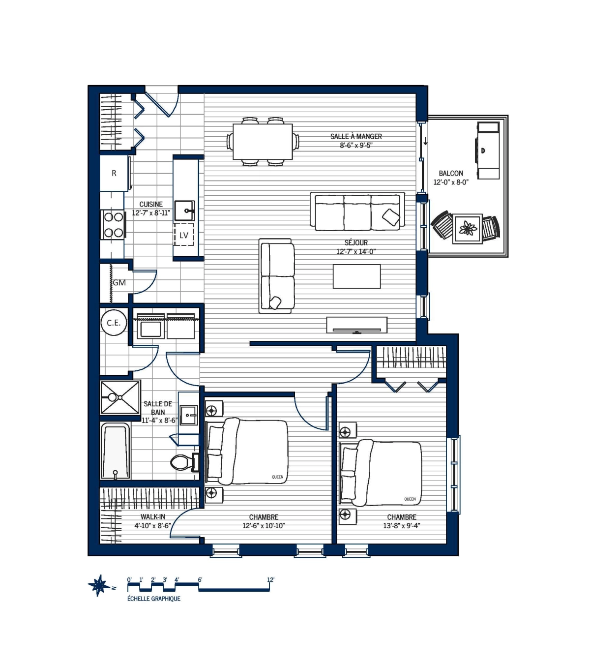 Plan Appartement 401