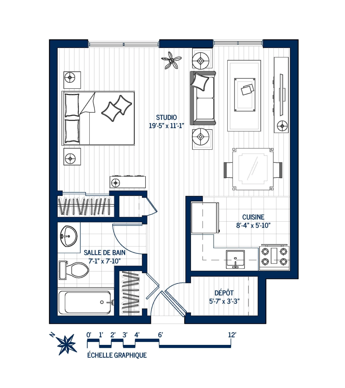 Plan Appartement 102