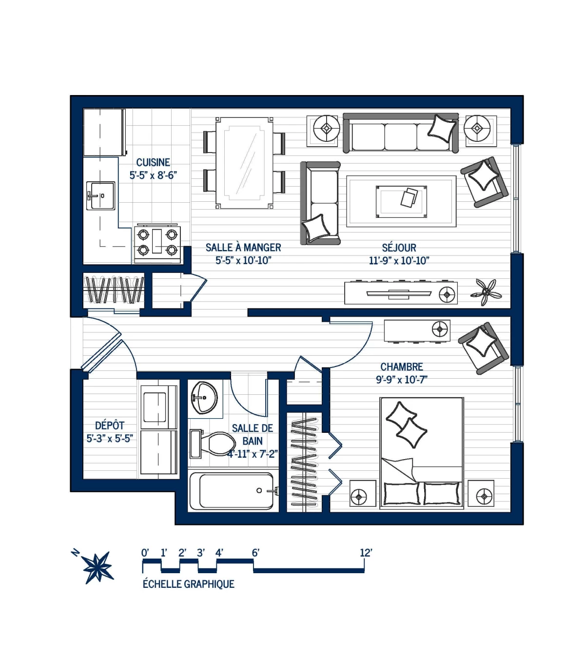 Plan Appartement 105