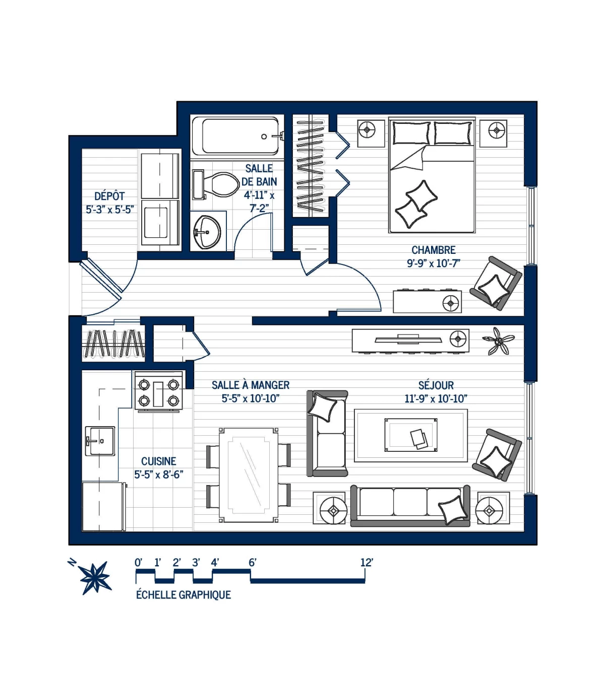 Plan Appartement 107