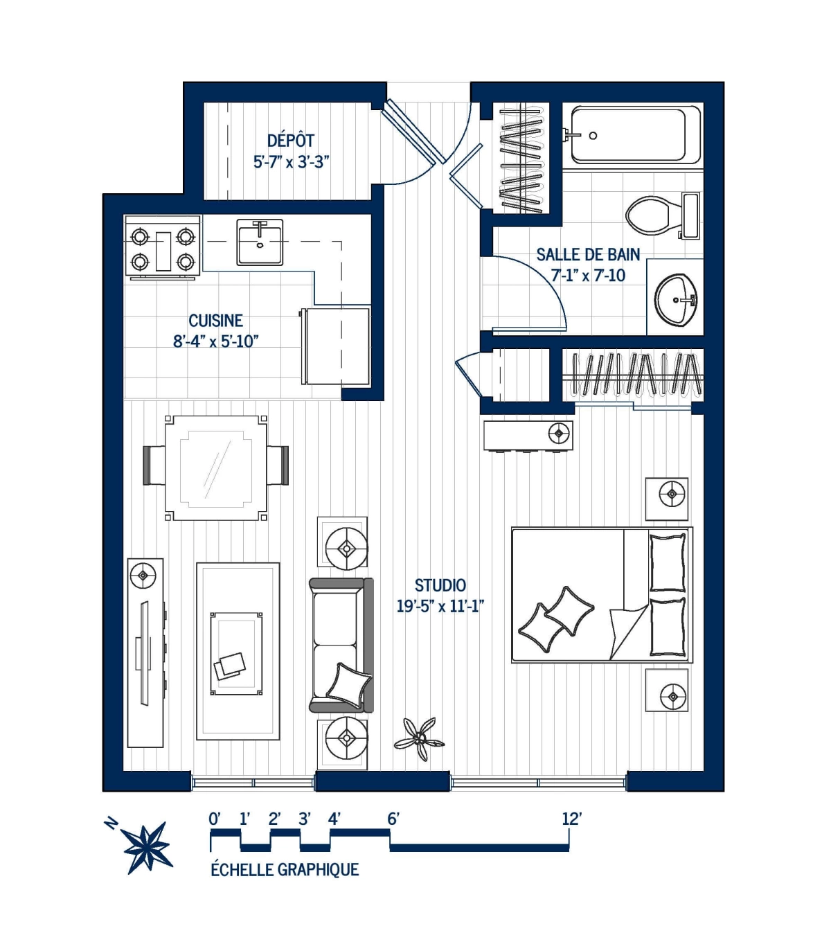 Plan Appartement 109