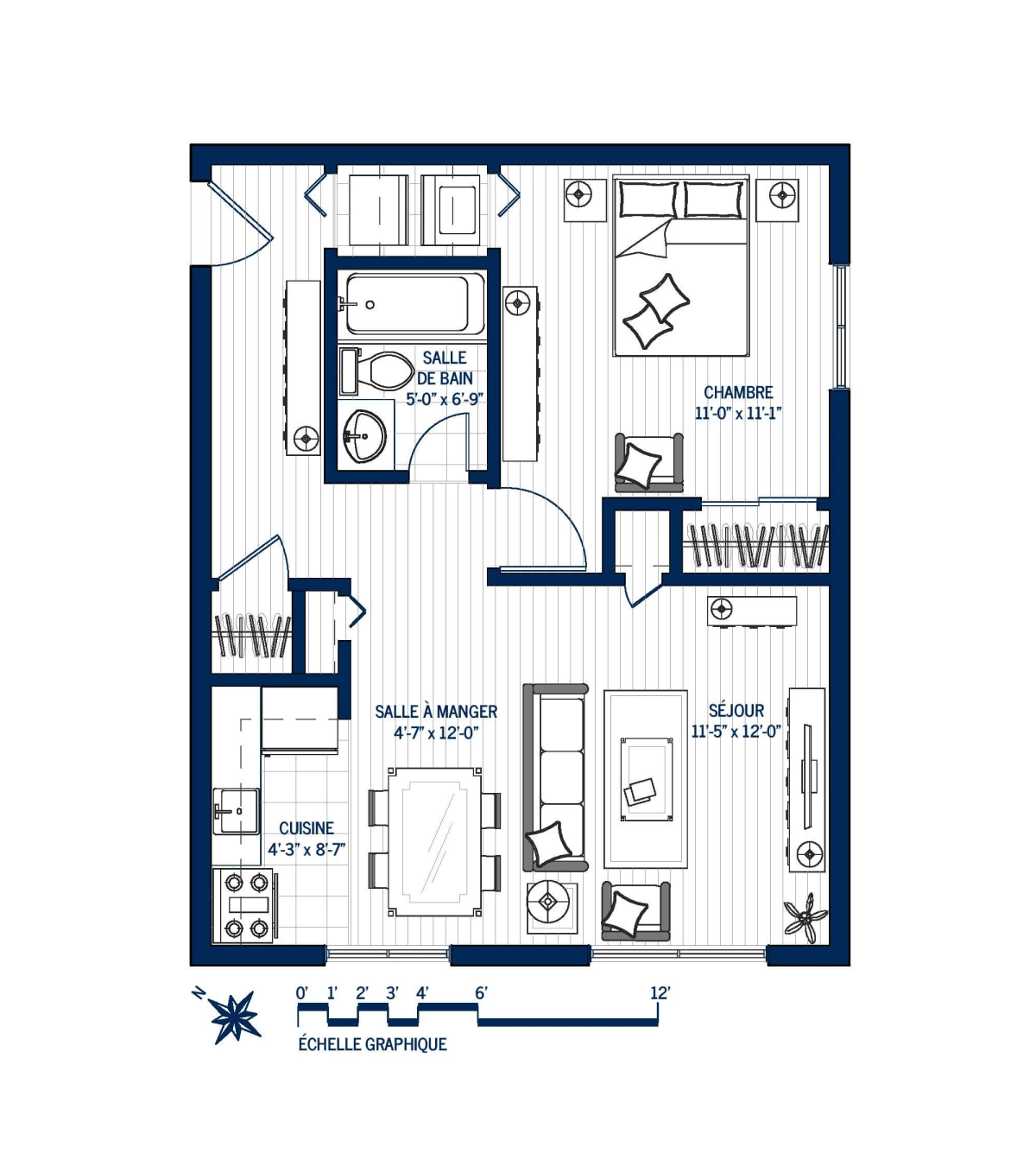 Plan Appartement 110