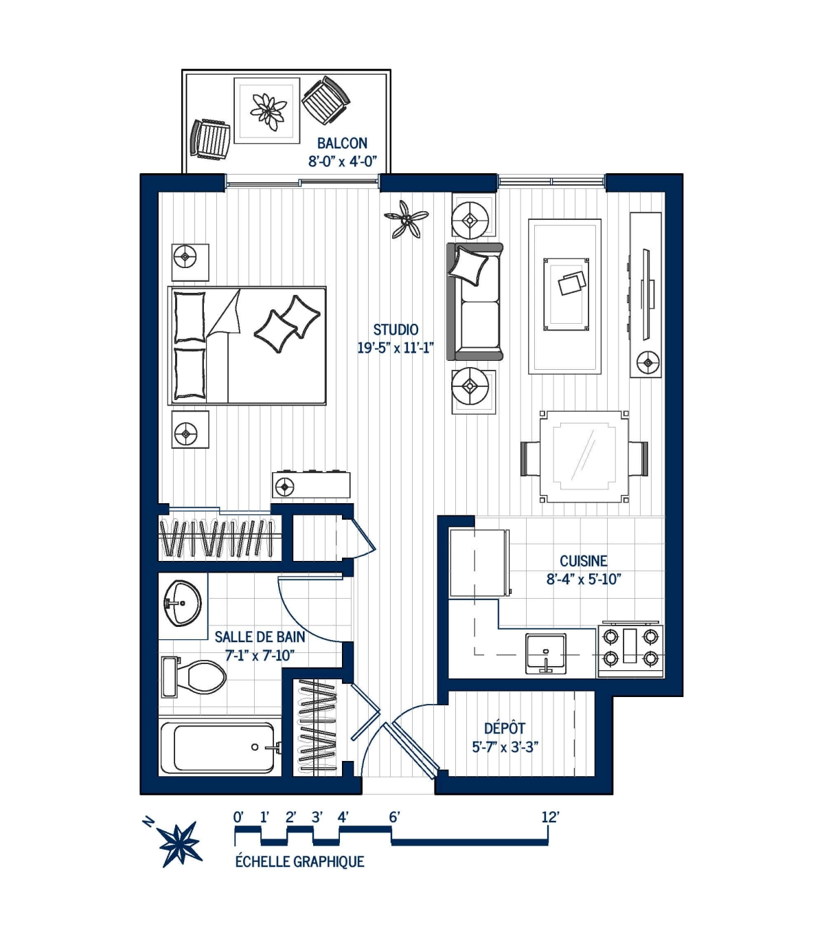 Plan Appartement 402