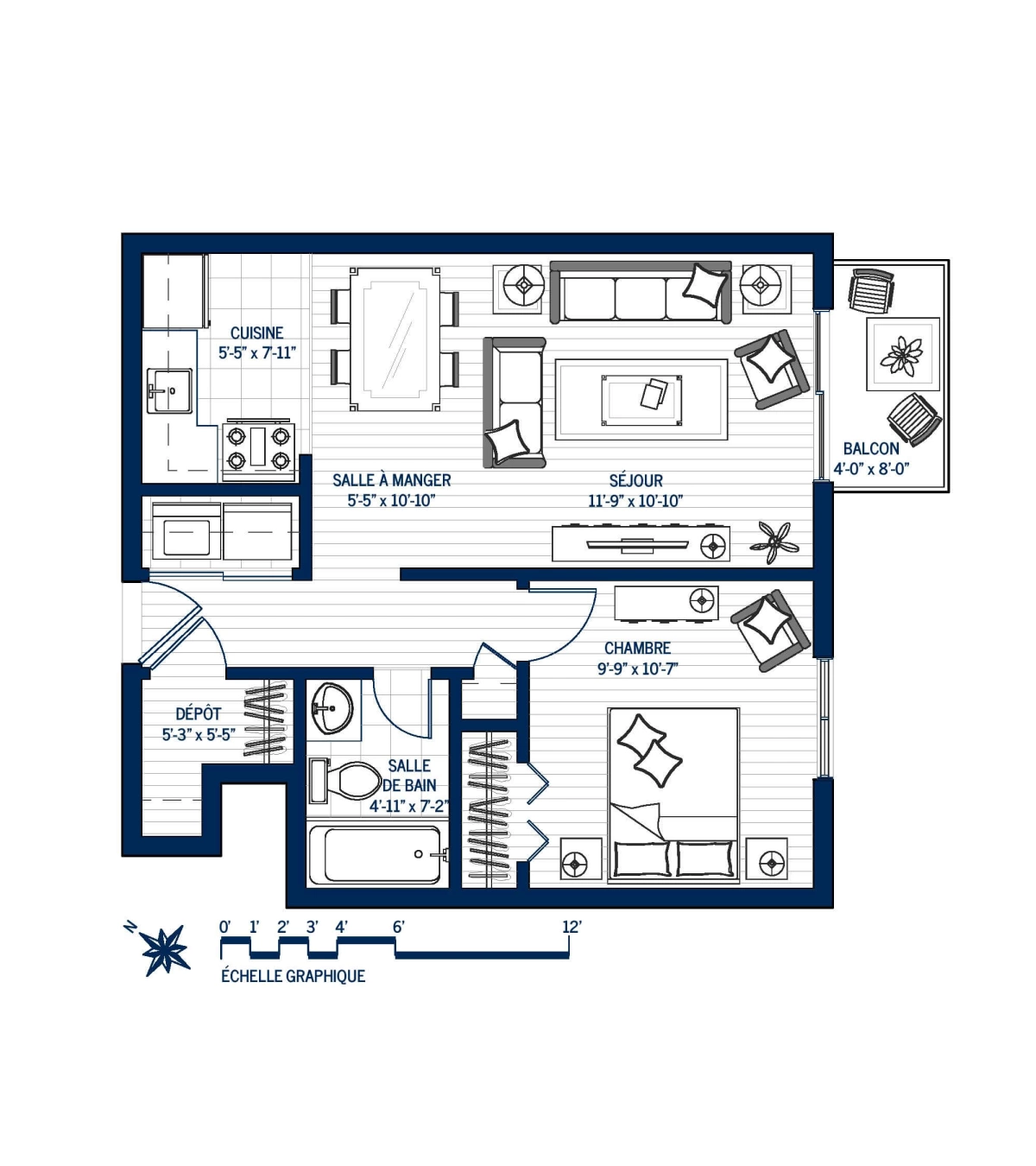 Plan Appartement 205