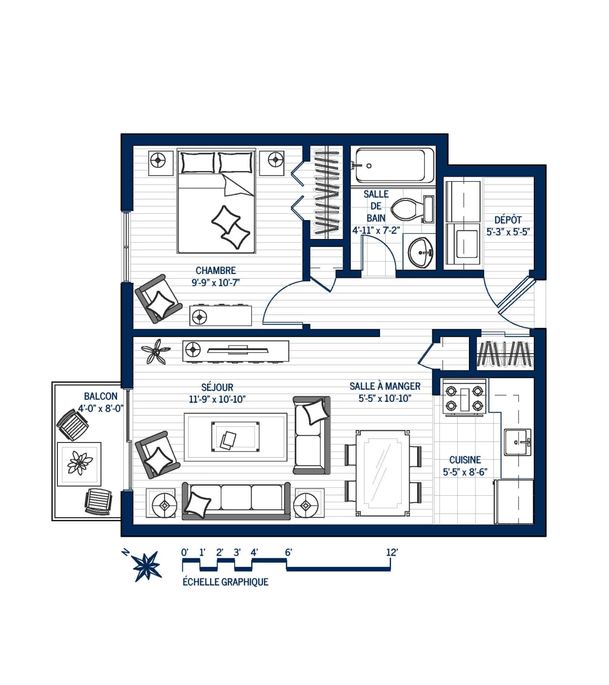 Plan Appartement 206