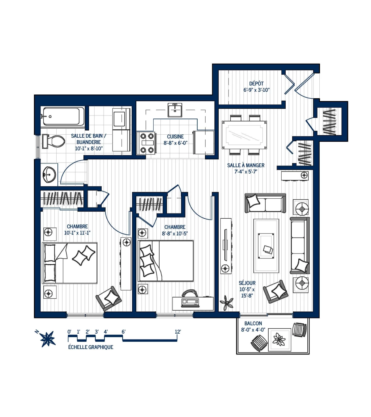 Plan Appartement 408