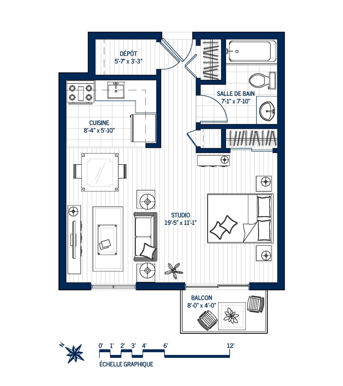 Plan Appartement 209